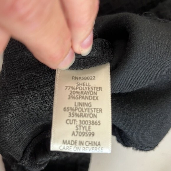 Max Studio High Neck Black Sweater Size Small - Picture 8 of 11